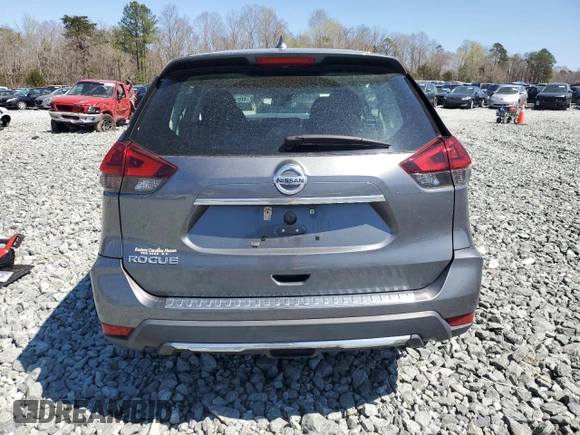 2020 Nissan Rogue S with VIN 5N1AT2MTXLC800489, listed as a Copart auction lot 50518015 with 71,944 mi miles and Salvage Title. Bid and sale history available at carsss.com. Image 6.