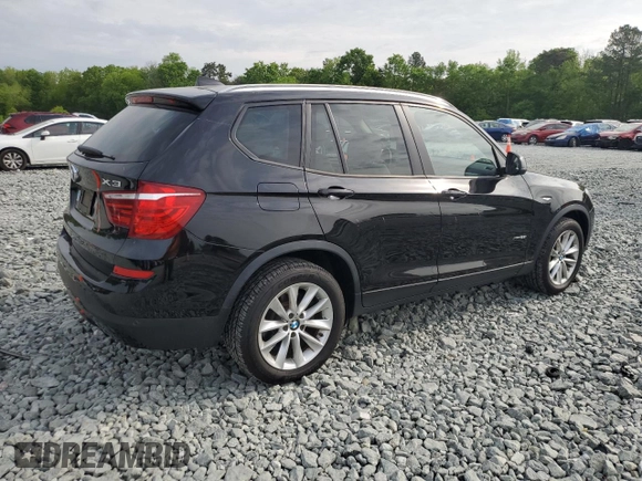 2017 BMW X3 xDrive28i z VIN 5UXWX9C34H0T19721, wystawiony jako Copart lot #54529775 z przebiegiem 90 428 mil mil oraz Szkody całkowita. Historia ofert i sprzedaży dostępna na DreamBid. Obrazek 3.