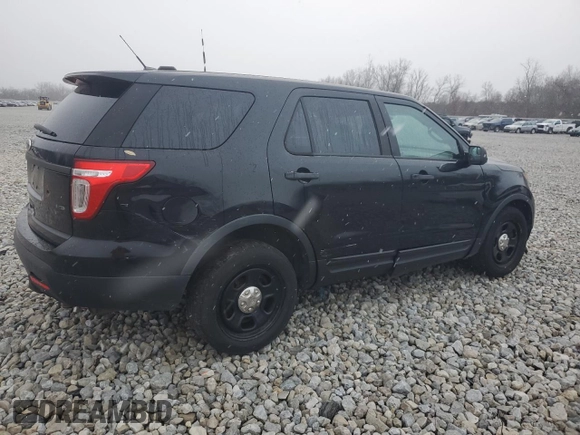 2014 Ford Utility Police Interceptor with VIN 1FM5K8AR5EGC60965, listed as a Copart auction lot 81810604 with 171,942 mi miles and Clean Title. Bid and sale history available at carsss.com. Image 3.