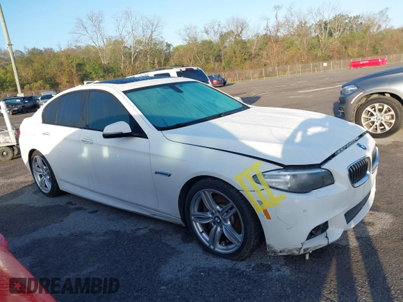 2014 BMW 5 Series 535i with VIN WBA5B1C58ED483375, listed as a IAAI auction lot 41089448 with 93,192 mi miles and . Bid and sale history available at DreamBid. Image 13.