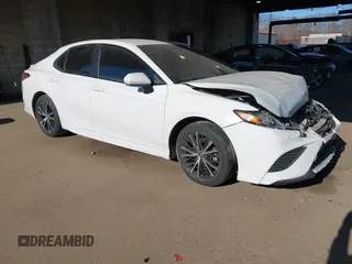 2018 Toyota Camry LE with VIN 4T1B11HK1JU672995, listed as a IAAI auction lot 41256871 with 108,040 mi miles and . Bid and sale history available at DreamBid. Image 1.