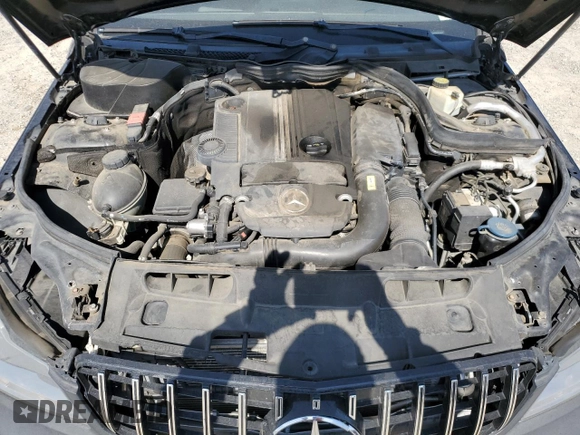 2012 Mercedes-Benz C 250 Sport z VIN WDDGF4HB8CR216307, wystawiony jako Copart lot #62740835 z przebiegiem 1 042 467 mil mil oraz Szkoda całkowita • Salvage title. Historia ofert i sprzedaży dostępna na DreamBid. Obrazek 11.