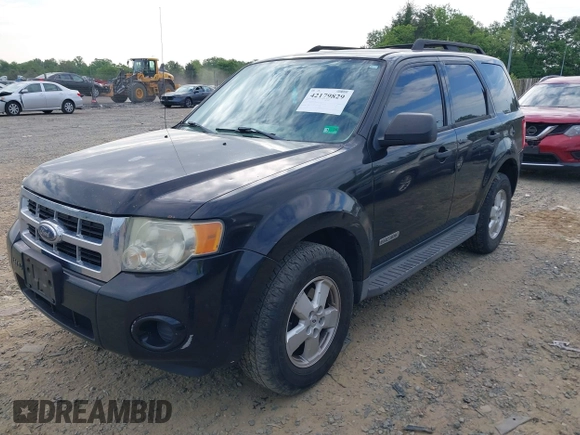 2008 Ford Escape XLS z VIN 1FMCU02Z88KE22347, wystawiony jako IAAI lot #42179829 z przebiegiem 269 055 mil mil oraz . Historia ofert i sprzedaży dostępna na DreamBid. Obrazek 2.