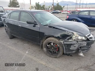 2003 Acura TL w/Navigation System with VIN 19UUA56783A009190, listed as a IAAI auction lot 41179143 with 269,295 mi miles. Bid and sale history available at carsss.com. Image 1.