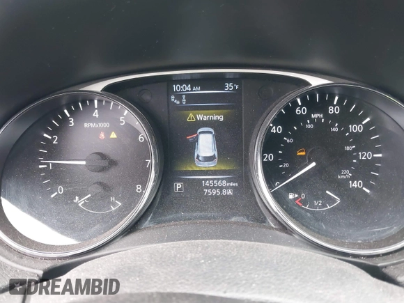 2016 Nissan Rogue SL with VIN 5N1AT2MV7GC805222, listed as a IAAI auction lot 41598322 with 145,568 mi miles and . Bid and sale history available at DreamBid. Image 7.
