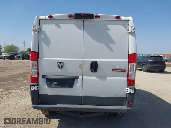 2017 Ram ProMaster Cargo with VIN 3C6TRVNG5HE542646, listed as a IAAI auction lot 41834199 with 225,808 mi miles. Bid and sale history available at carsss.com. Image 16.