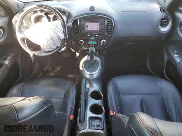 2014 Nissan Juke SL with VIN JN8AF5MV3ET355034, listed as a Copart auction lot 50761255 with 128,866 mi miles and Salvage title. Bid and sale history available at DreamBid. Image 8.