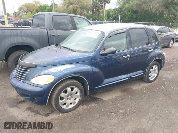 2003 Chrysler PT Cruiser Touring with VIN 3C4FY58B03T655188, listed as a IAAI auction lot 41717273 with 112,622 mi miles. Bid and sale history available at carsss.com. Image 2.
