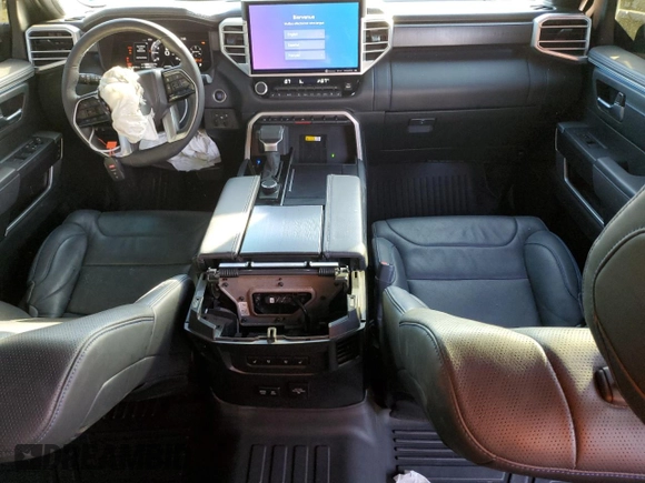 2023 Toyota Tundra 2WD Platinum with VIN 5TFNA5AB0PX020248, listed as a Copart auction lot 85091234 with 42,306 mi miles and Salvage Title. Bid and sale history available at carsss.com. Image 8.