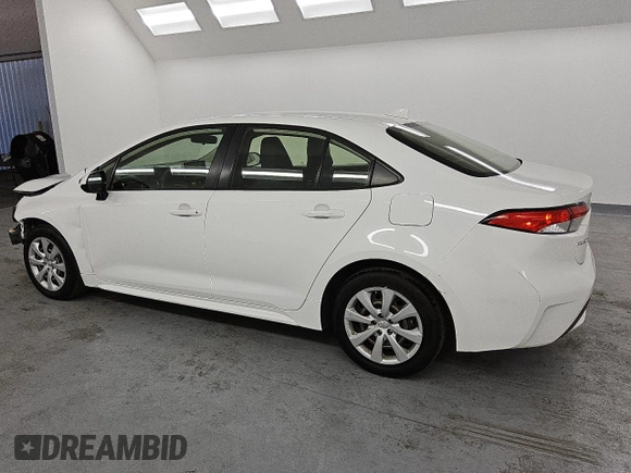 2020 Toyota Corolla LE with VIN JTDEPRAE7LJ025671, listed as a Copart auction lot 77439364 with 75,874 mi miles and Salvage Title. Bid and sale history available at carsss.com. Image 2.