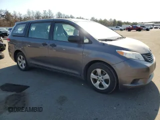 2013 Toyota Sienna L with VIN 5TDZK3DC5DS389664, listed as a Copart auction lot 46168265 with 79,962 mi miles and Salvage Title. Bid and sale history available at carsss.com. Image 4.