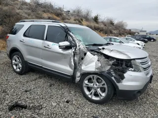 2015 Ford Explorer Limited with VIN 1FM5K8F88FGB74373, listed as a Copart auction lot 48856075 with 134,527 mi miles and Salvage Title. Bid and sale history available at DreamBid. Image 4.