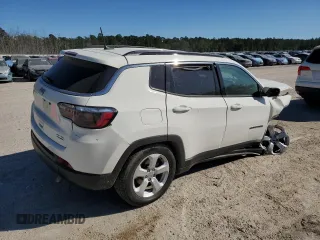 2021 Jeep Compass Altitude with VIN 3C4NJCBB8MT501827, listed as a Copart auction lot 75298214 with Not Provided miles and Salvage Title. Bid and sale history available at carsss.com. Image 3.