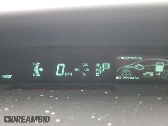 2010 Toyota Prius II with VIN JTDKN3DU8A0092078, listed as a Copart auction lot 44143375 with 229,446 mi miles and Salvage Title. Bid and sale history available at carsss.com. Image 9.