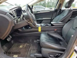 2014 Ford Fusion Titanium Hybrid with VIN 3FA6P0RU2ER158302, listed as a Copart auction lot 59049995 with 108,571 mi miles and Salvage title. Bid and sale history available at DreamBid. Image 7.