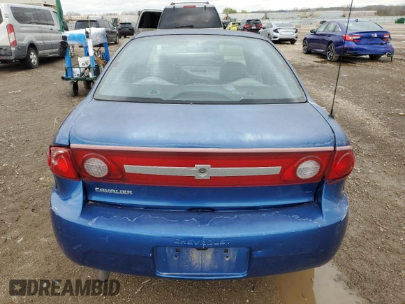 2003 Chevrolet Cavalier with VIN 1G1JC52F637351834, listed as a Copart auction lot 48330164 with 141,767 mi miles and Clean Title. Bid and sale history available at carsss.com. Image 6.