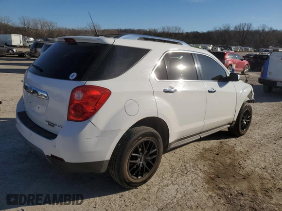 2010 Chevrolet Equinox LTZ with VIN 2CNFLGEW4A6347116, listed as a Copart auction lot 85889364 with 174,366 mi miles and Salvage Title. Bid and sale history available at DreamBid. Image 3.