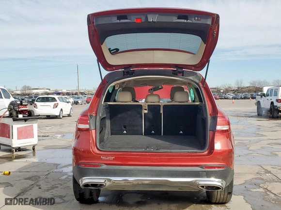 2016 Mercedes-Benz GLC with VIN WDC0G4KB9GF081163, listed as a Copart auction lot 46718455 with 95,294 mi miles and Salvage Title. Bid and sale history available at carsss.com. Image 6.