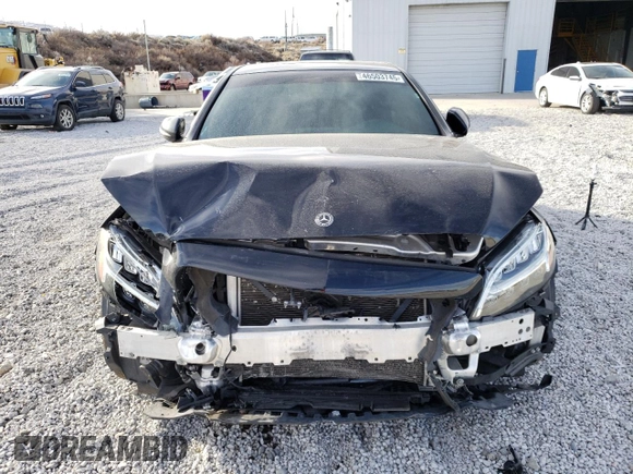 2019 Mercedes-Benz C 300 with VIN 55SWF8DB5KU322252, listed as a Copart auction lot 46503745 with 49,375 mi miles and Salvage Title. Bid and sale history available at DreamBid. Image 5.