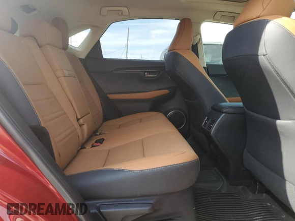 2021 Lexus NX 300 with VIN JTJGARDZ8M5022360, listed as a Copart auction lot 57260045 with 35,461 mi miles and Salvage title. Bid and sale history available at DreamBid. Image 11.