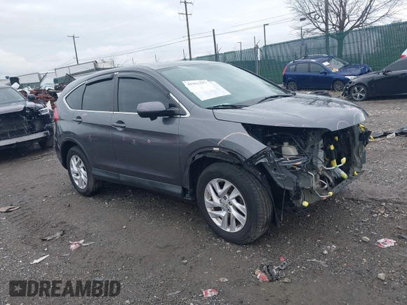 2015 Honda CR-V EX with VIN 2HKRM4H55FH695025, listed as a IAAI auction lot 41963437 with 130,891 mi miles and . Bid and sale history available at DreamBid. Image 1.