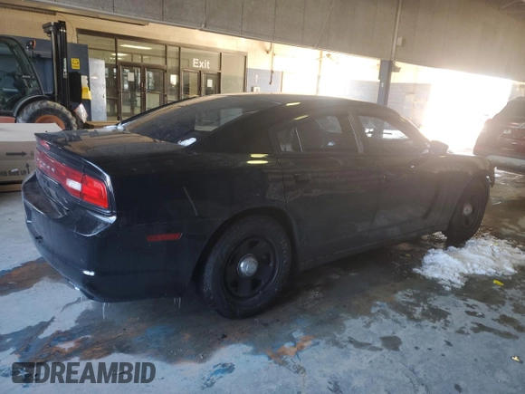 2012 Dodge Charger Police with VIN 2C3CDXAG5CH226447, listed as a Copart auction lot 41678625 with 161,743 mi miles and Salvage Title. Bid and sale history available at carsss.com. Image 3.