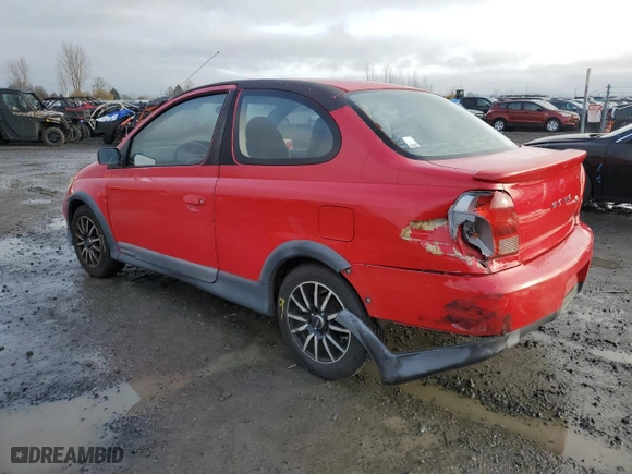 2001 Toyota ECHO with VIN JTDAT123610191482, listed as a Copart auction lot 88452455 with NaN miles and Salvage Title. Bid and sale history available at carsss.com. Image 2.