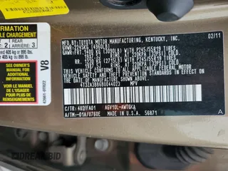 2011 Toyota Venza with VIN 4T3ZA3BB6BU044023, listed as a Copart auction lot 49450885 with 190,611 mi miles and Salvage Title. Bid and sale history available at carsss.com. Image 13.