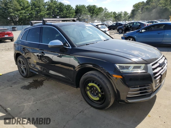 2018 Audi SQ5 Prestige with VIN WA1C4AFY2J2048409, listed as a Copart auction lot 68309924 with 66,747 mi miles and Salvage Title. Bid and sale history available at DreamBid. Image 4.