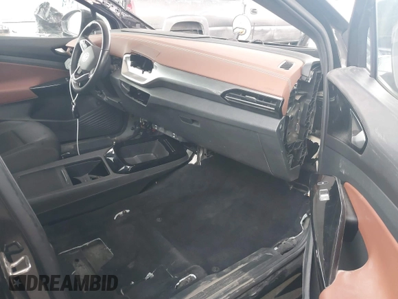 2021 Volkswagen ID.4 Pro S z VIN WVGTMPE26MP065481, wystawiony jako IAAI lot #41719800 z przebiegiem Nie podano mil oraz . Historia ofert i sprzedaży dostępna na DreamBid. Obrazek 5.