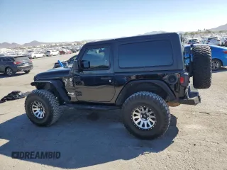 2018 Jeep Wrangler Sport with VIN 1C4GJXAG0JW213206, listed as a Copart auction lot 73032464 with 42,735 mi miles and Salvage Title. Bid and sale history available at DreamBid. Image 2.