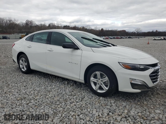2024 Chevrolet Malibu LS with VIN 1G1ZC5STXRF210126, listed as a Copart auction lot 79671004 with Not Provided miles and Salvage Title. Bid and sale history available at DreamBid. Image 4.