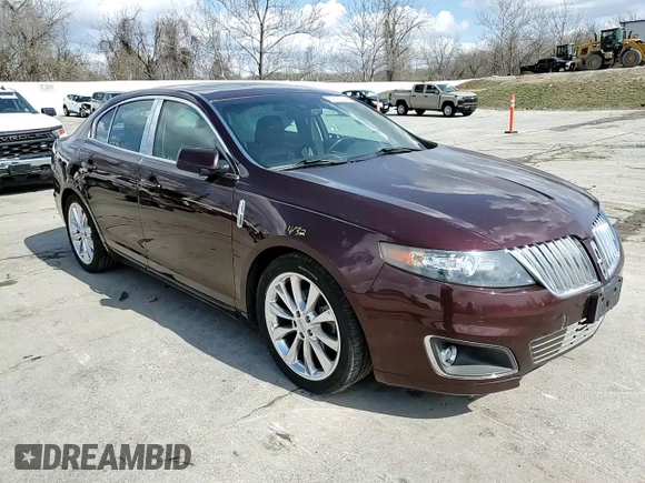 2012 Lincoln MKS EcoBoost with VIN 1LNHL9FT0CG800031, listed as a Copart auction lot 50520885 with 101,080 mi miles and Salvage title. Bid and sale history available at DreamBid. Image 11.