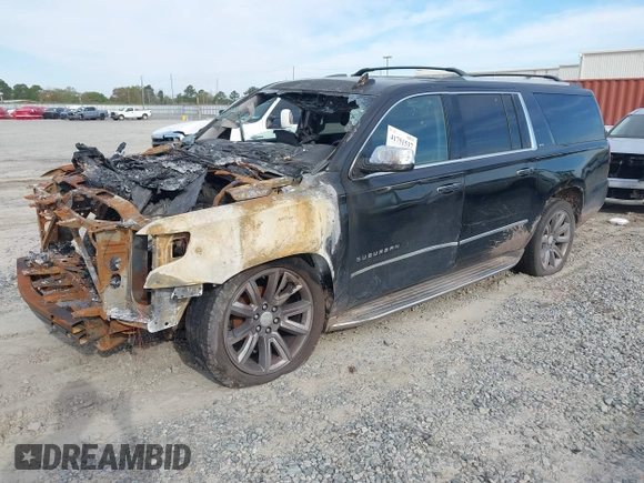 2015 Chevrolet Suburban LTZ with VIN 1GNSCKKC2FR509683, listed as a IAAI auction lot 41751537 with 189,590 mi miles and . Bid and sale history available at DreamBid. Image 2.