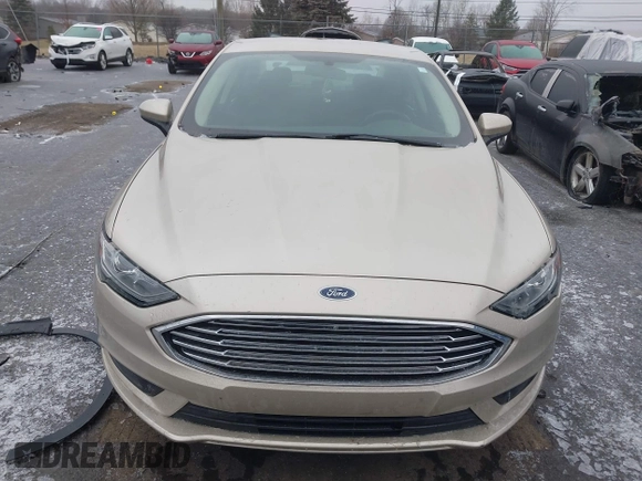 2017 Ford Fusion SE with VIN 3FA6P0HDXHR412215, listed as a IAAI auction lot 41520106 with 100,001 mi miles. Bid and sale history available at carsss.com. Image 12.