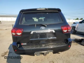 2020 Toyota Sequoia Platinum with VIN 5TDDY5G1XLS177159, listed as a Copart auction lot 70465144 with 0 mi miles and Salvage Title. Bid and sale history available at carsss.com. Image 6.