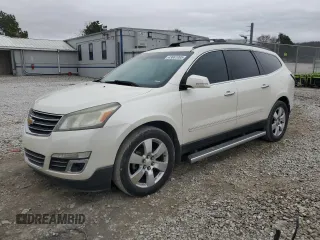 2014 Chevrolet Traverse LTZ with VIN 1GNKRJKD8EJ190191, listed as a Copart auction lot 43661995 with 176,003 mi miles and Clean Title. Bid and sale history available at DreamBid. Image 1.