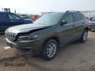 2019 Jeep Cherokee Latitude with VIN 1C4PJMCB7KD283699, listed as a IAAI auction lot 41548866 with 95,723 mi miles. Bid and sale history available at carsss.com. Image 2.