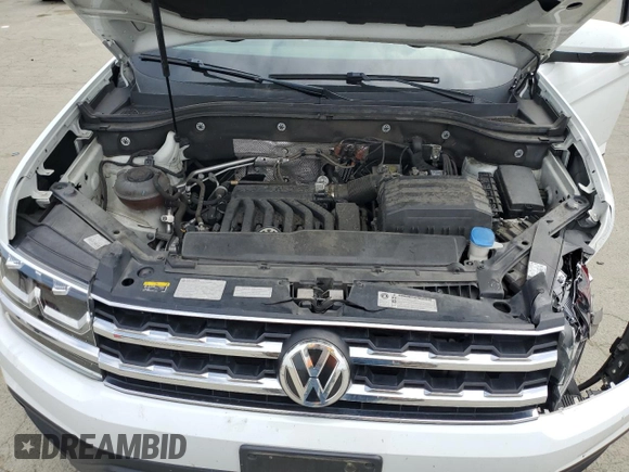 2019 Volkswagen Atlas SE with VIN 1V2WR2CA1KC603605, listed as a Copart auction lot 54623385 with 72,366 mi miles and Salvage title. Bid and sale history available at DreamBid. Image 11.