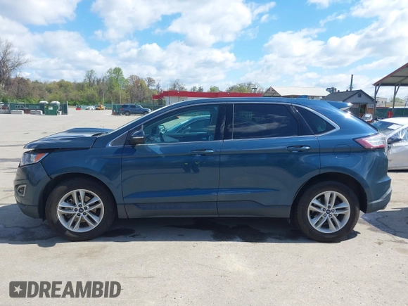 2016 Ford Edge SEL with VIN 2FMPK3J84GBB43195, listed as a IAAI auction lot 42042360 with 154,917 mi miles. Bid and sale history available at carsss.com. Image 14.
