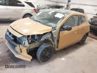 2023 Mitsubishi Mirage Black Edition with VIN ML32AWHJ0PH001038, listed as a IAAI auction lot 41363659 with 25,164 mi miles and . Bid and sale history available at DreamBid. Image 17.