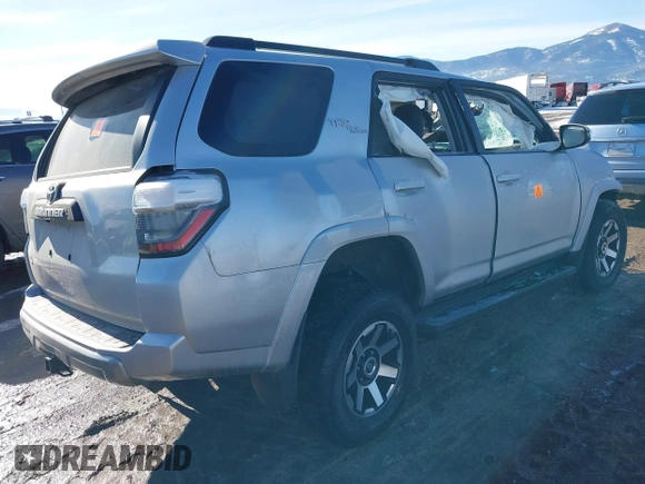 2023 Toyota 4Runner TRD Off Road Premium with VIN JTERU5JR6P6135587, listed as a IAAI auction lot 41681577 with Not provided miles and . Bid and sale history available at DreamBid. Image 4.
