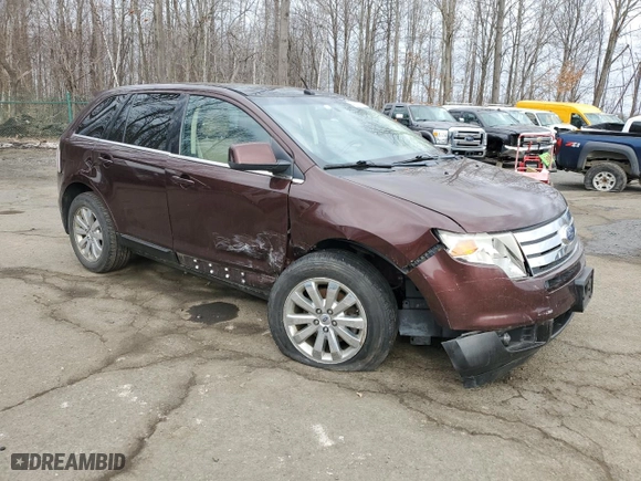 2009 Ford Edge Limited with VIN 2FMDK49C59BA67152, listed as a Copart auction lot 48115625 with 136,173 mi miles and Salvage Title. Bid and sale history available at carsss.com. Image 4.
