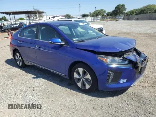 2019 Hyundai Ioniq Limited z VIN KMHC05LH0KU050044, wystawiony jako Copart lot #69305464 z przebiegiem 59 059 mil mil oraz Szkoda całkowita • Salvage title. Historia ofert i sprzedaży dostępna na DreamBid. Obrazek 4.