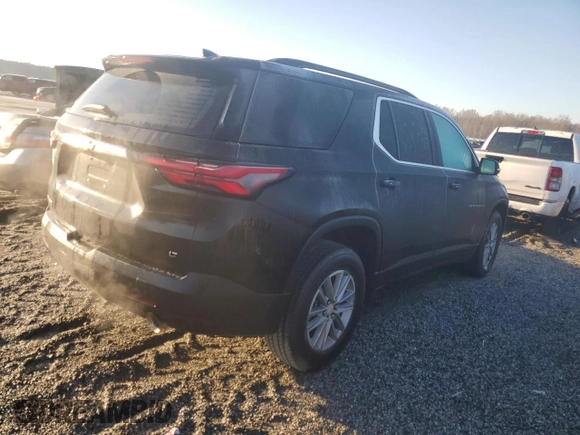 2023 Chevrolet Traverse LT Cloth with VIN 1GNERGKWXPJ278454, listed as a Copart auction lot 48571565 with 19,497 mi miles and Salvage Title. Bid and sale history available at carsss.com. Image 3.