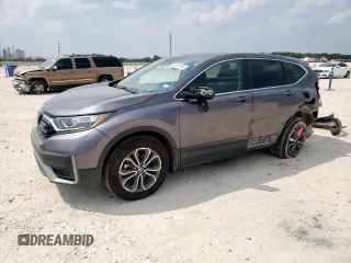 2020 Honda CR-V EX with VIN 2HKRW2H50LH650911, listed as a Copart auction lot 58007955 with 59,965 mi miles and Salvage title. Bid and sale history available at DreamBid. Image 1.