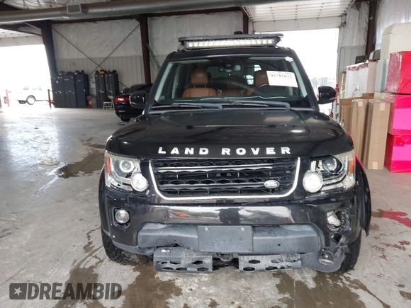 2016 Land Rover LR4 HSE Lux with VIN SALAK2V60GA816758, listed as a IAAI auction lot 41782012 with 130,255 mi miles and . Bid and sale history available at DreamBid. Image 12.