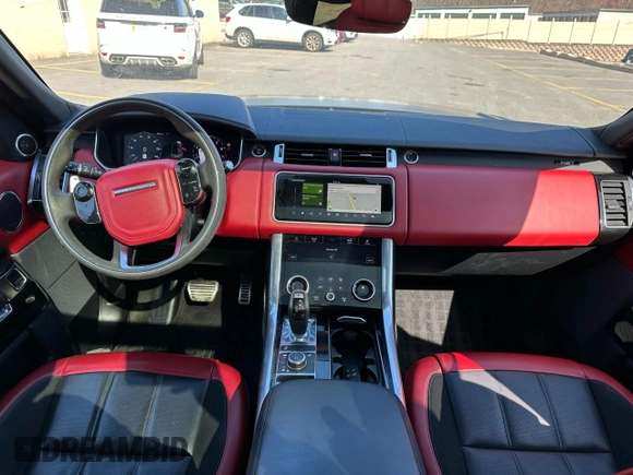 2021 Land Rover Range Rover Sport HST with VIN SALWS2RU1MA791038, listed as a Copart auction lot 52868485 with 126,857 mi miles and Clean Title. Bid and sale history available at carsss.com. Image 6.