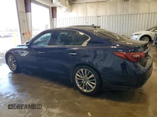 2022 Infiniti Q50 Luxe z VIN JN1EV7BP7NM311406, wystawiony jako Copart lot #86719364 z przebiegiem 10 651 mil mil oraz Czysty tytuł • Clean title. Historia ofert i sprzedaży dostępna na DreamBid. Obrazek 2.
