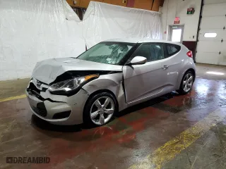 2015 Hyundai Veloster RE:FLEX with VIN KMHTC6AD0FU229574, listed as a Copart auction lot 80521484 with 95,300 mi miles and Clean Title. Bid and sale history available at carsss.com. Image 1.
